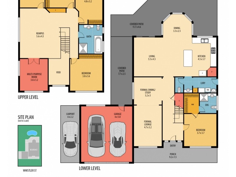 3 Whistler Street, Mango Hill QLD 4509 Floorplan