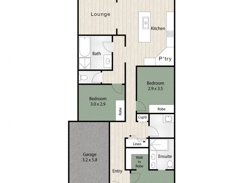 6 Kingston Court, North Lakes QLD 4509 Floorplan