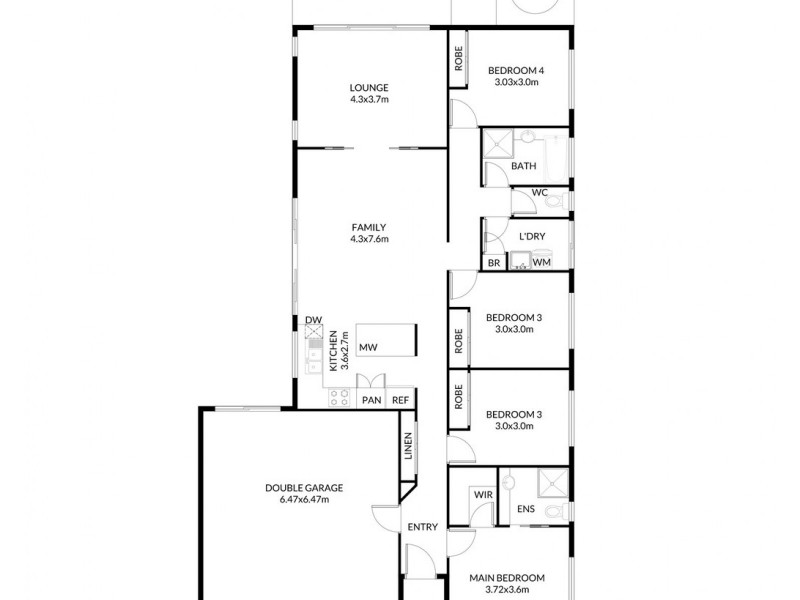 11 Tamar Circuit, North Lakes QLD 4509 Floorplan