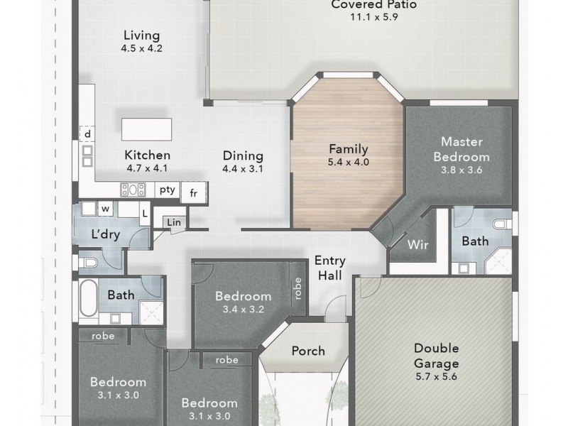 19 Jabiru Drive, Mango Hill QLD 4509 Floorplan