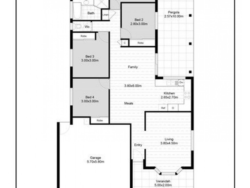 6 Grampion Circuit, North Lakes QLD 4509 Floorplan