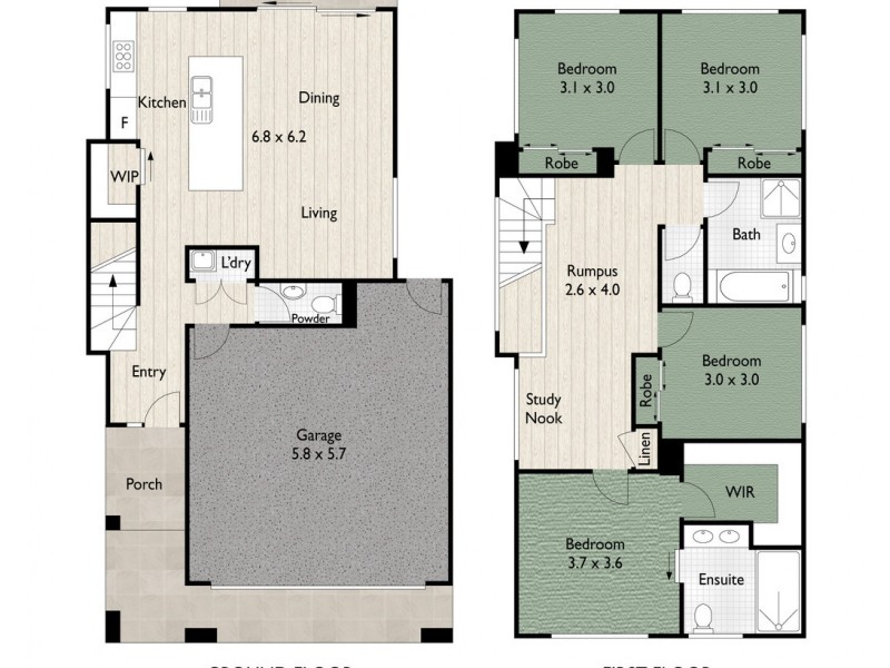 172 Campbell Drive, Mango Hill QLD 4509 Floorplan