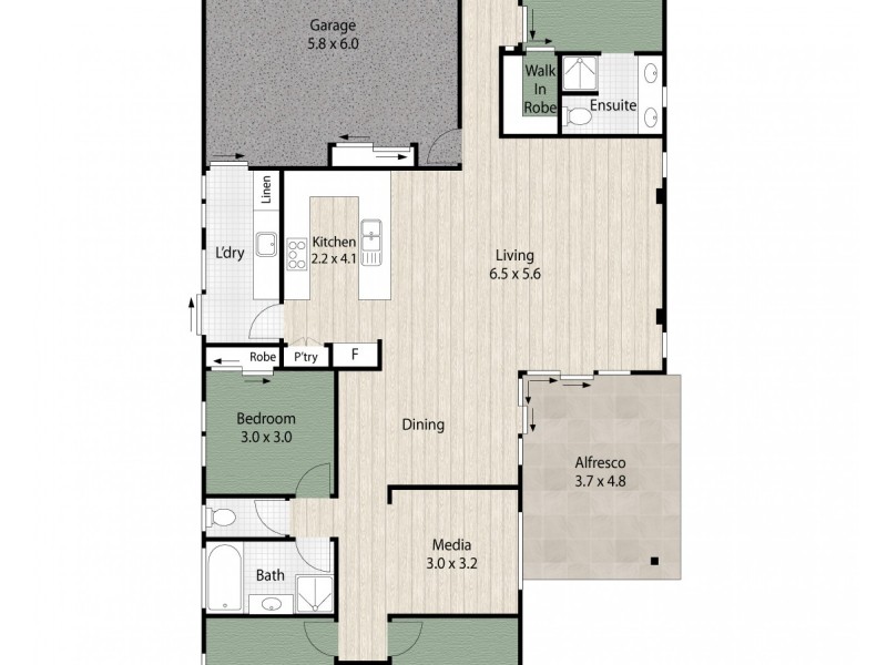 34 Sandalwood Crescent, Griffin QLD 4503 Floorplan