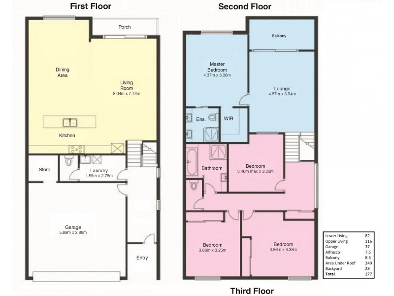 12/50 Lakefield Drive, North Lakes QLD 4509 Floorplan