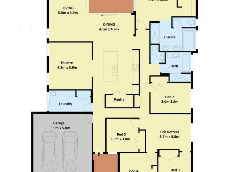 32 Hampden Street, North Lakes QLD 4509 Floorplan