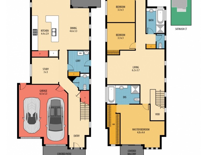 4 Satinash Court, North Lakes QLD 4509 Floorplan