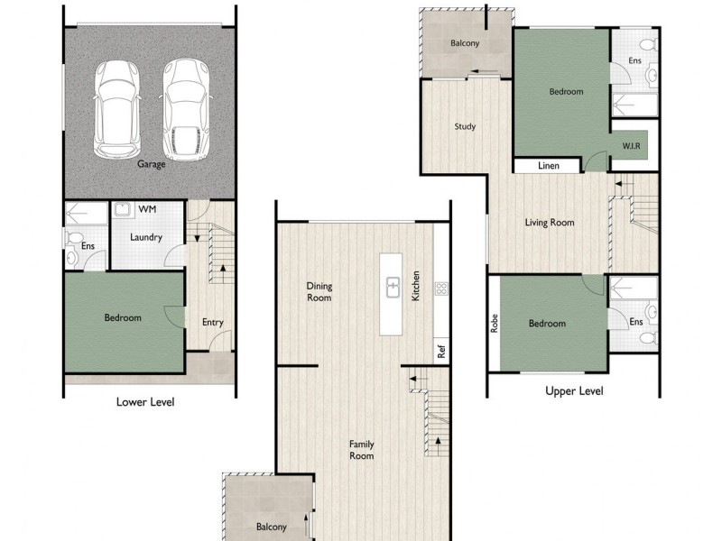 23/50 Lakefield Drive, North Lakes QLD 4509 Floorplan
