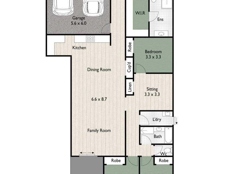 12 Burkitt Street, Mango Hill QLD 4509 Floorplan