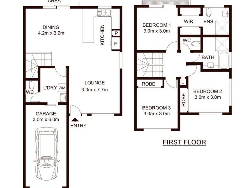 15/1 McKenzie Road, Mango Hill QLD 4509 Floorplan
