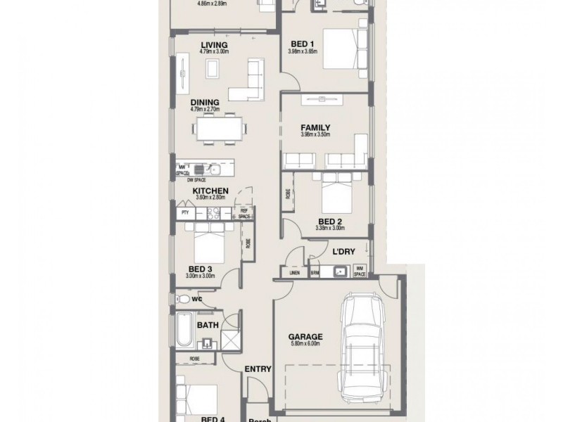 82 Park Vista Drive, Mango Hill QLD 4509 Floorplan