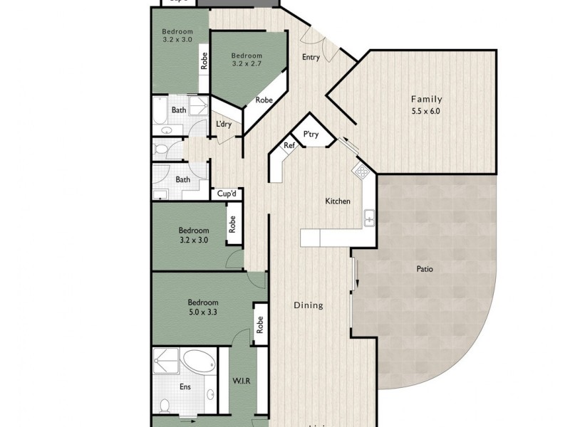 4 Forestlea Court, Rothwell QLD 4022 Floorplan