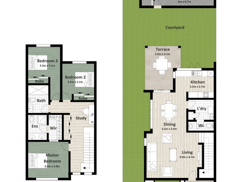 13 Harris Street, Mango Hill QLD 4509 Floorplan