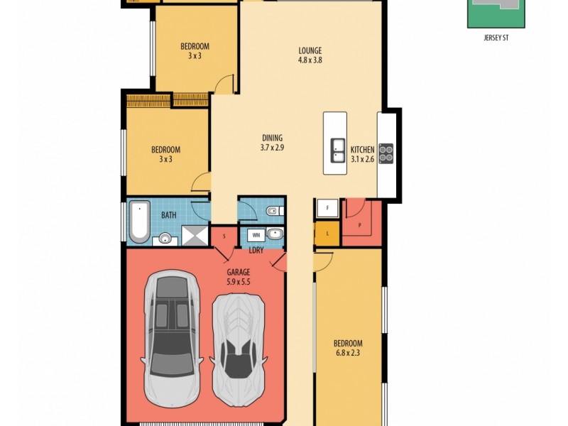 5 Jersey Street, North Lakes QLD 4509 Floorplan