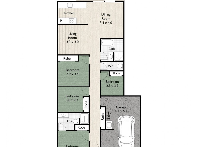 60 Nicklaus Parade, North Lakes QLD 4509 Floorplan