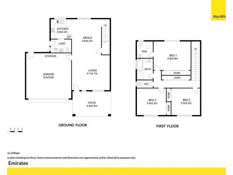 2/8 Emirates Street, North Lakes QLD 4509 Floorplan