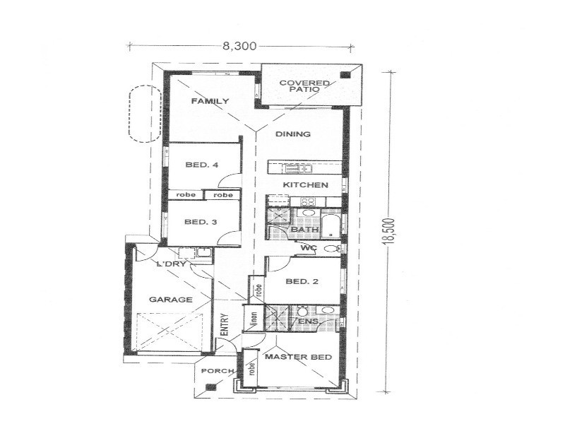 90 Daintree Circuit, North Lakes QLD 4509 Floorplan