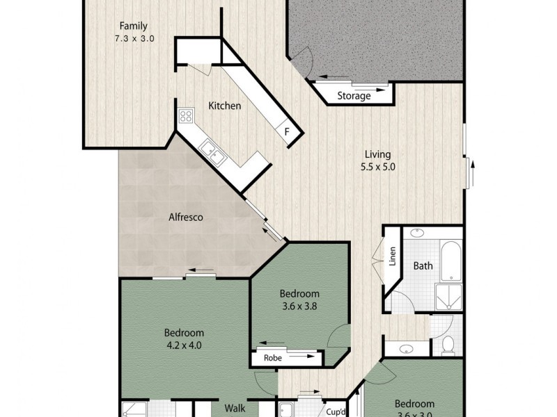 47 Freshwater Creek Road, Mango Hill QLD 4509 Floorplan