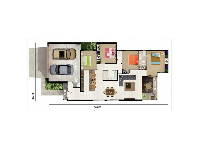 22 Cavill Way, Narangba QLD 4504 Floorplan