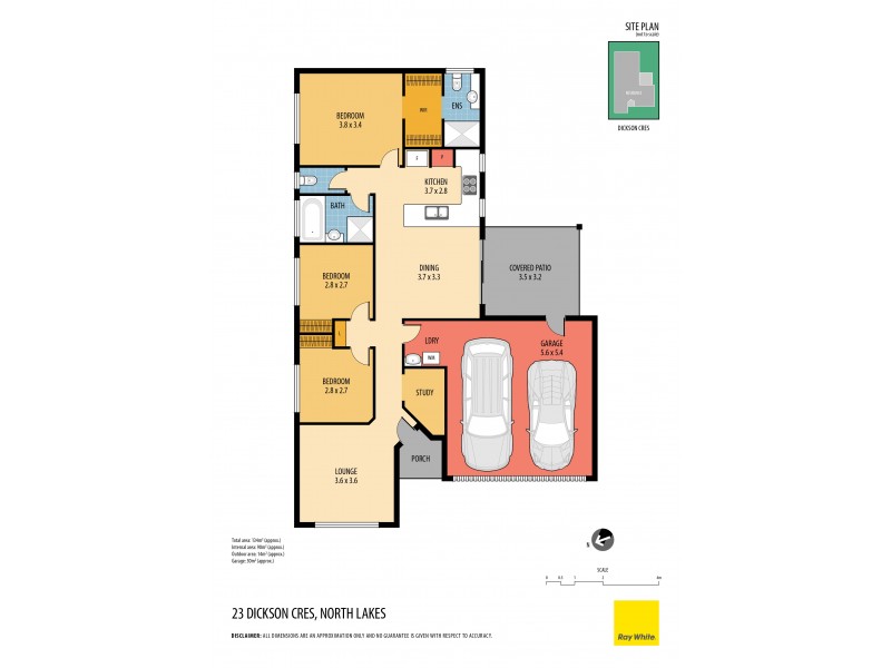 23 Dickson Crescent, North Lakes QLD 4509 Floorplan