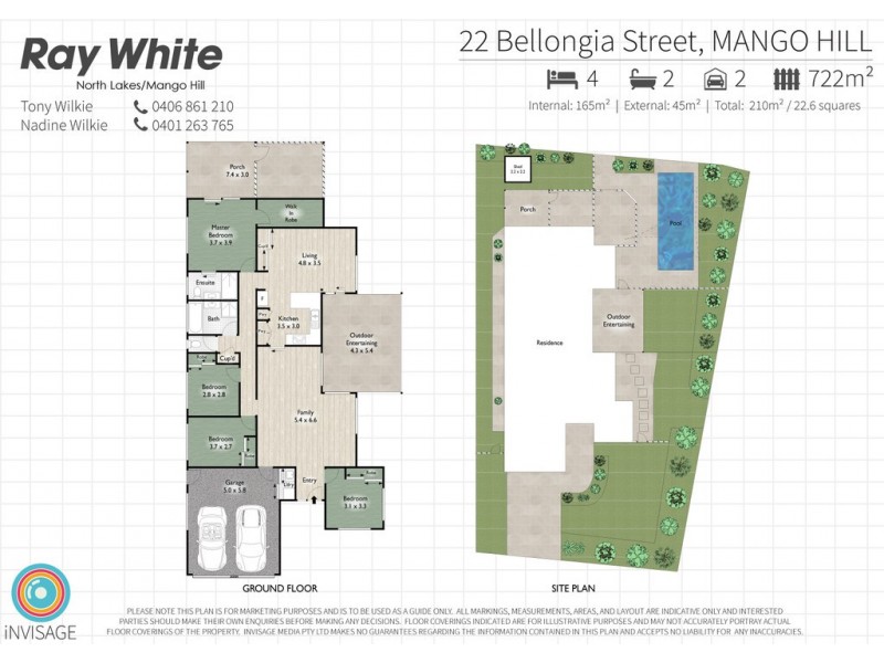 22 Bellongia Street, Mango Hill QLD 4509 Floorplan
