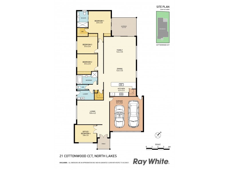 21 Cottonwood Circuit, North Lakes QLD 4509 Floorplan