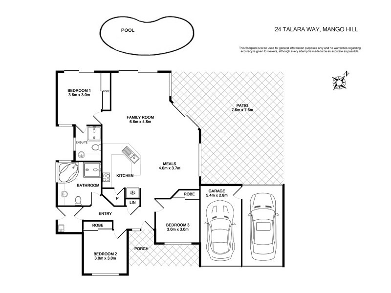 24 Talara Way, Mango Hill QLD 4509 Floorplan