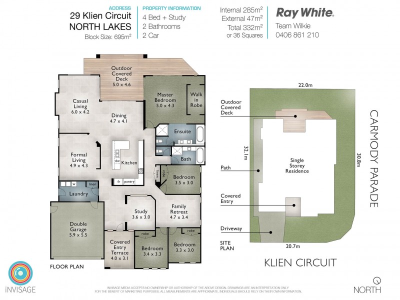 29 Klien Circuit, North Lakes QLD 4509 Floorplan