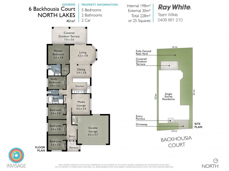 6 Backhousia Court, North Lakes QLD 4509 Floorplan