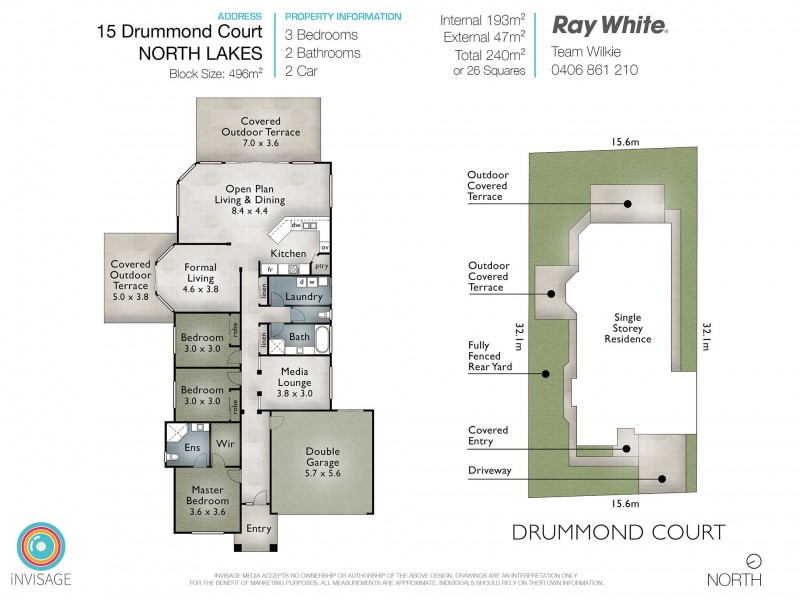 15 Drummond Court, North Lakes QLD 4509 Floorplan