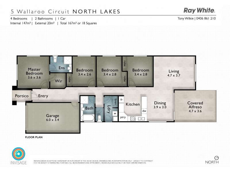 5 Wallaroo Circuit, North Lakes QLD 4509 Floorplan