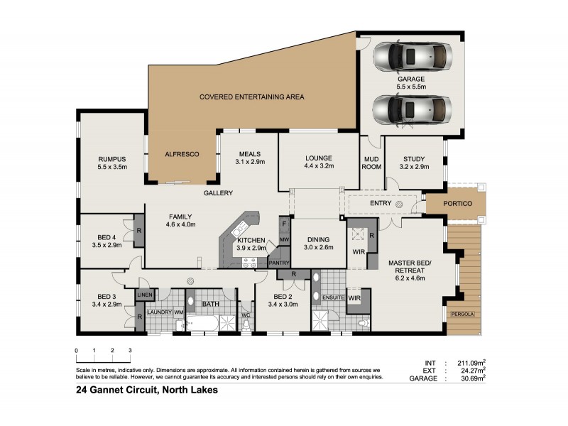 24 Gannet Circuit, North Lakes QLD 4509 Floorplan