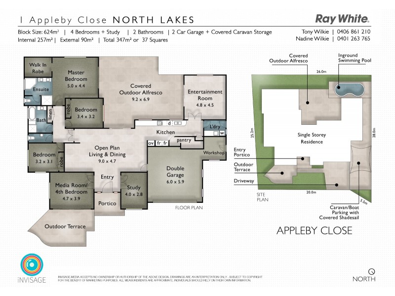 1 Appleby Close, North Lakes QLD 4509 Floorplan