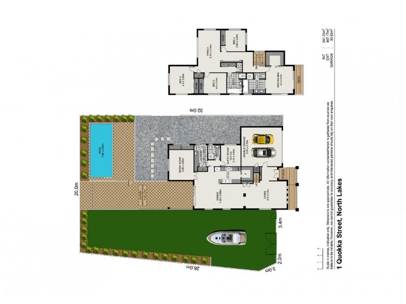1 Quokka Street, North Lakes QLD 4509 Floorplan