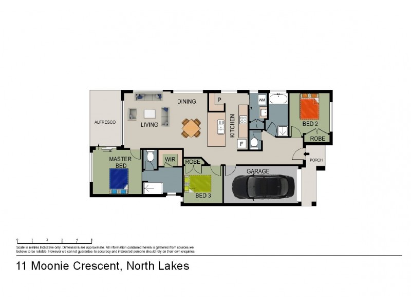 11 Moonie Crescent, North Lakes QLD 4509 Floorplan