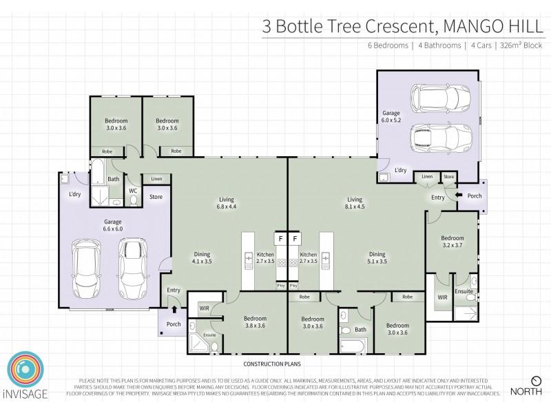 3 Bottle Tree Crescent, Mango Hill QLD 4509 Floorplan
