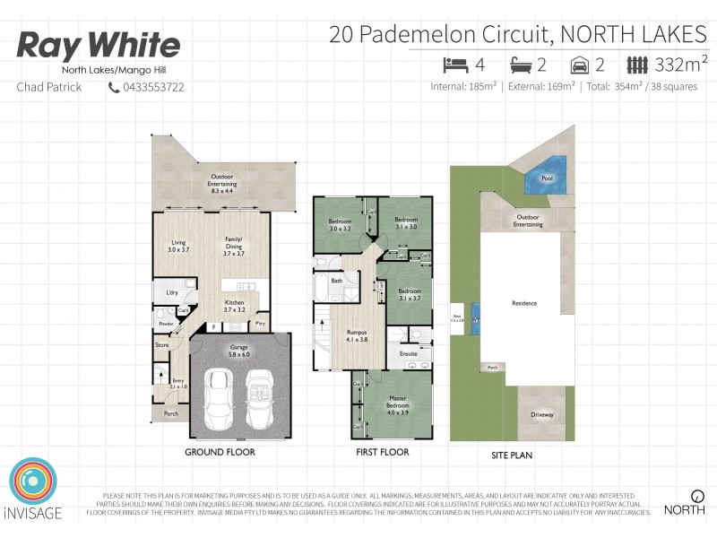 20 Pademelon Circuit, North Lakes QLD 4509 Floorplan