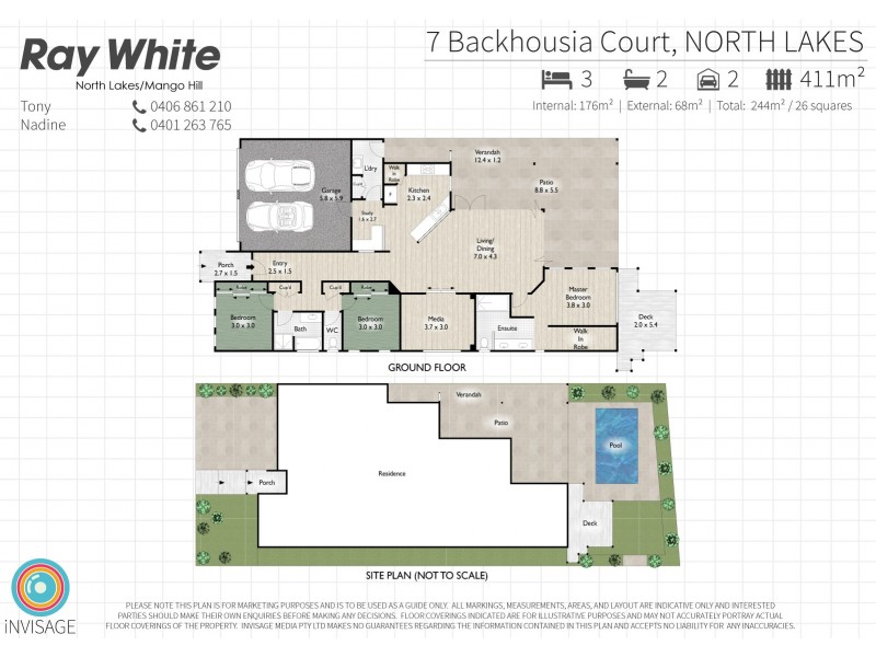 7 Backhousia Court, North Lakes QLD 4509 Floorplan