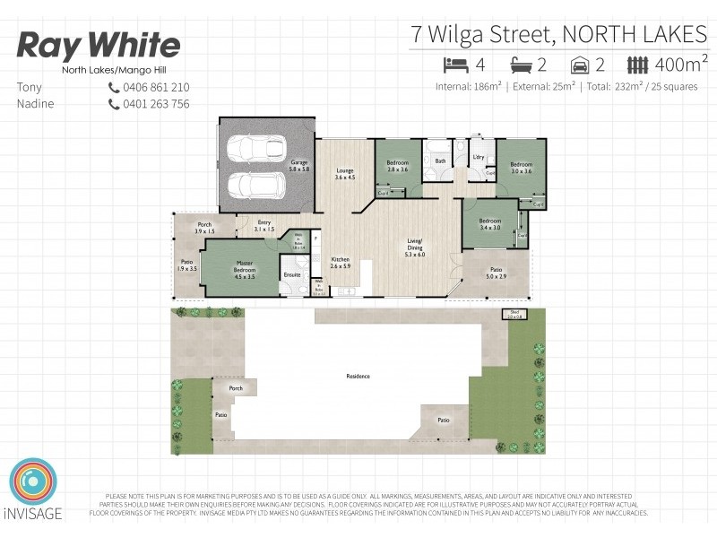 7 Wilga Street, North Lakes QLD 4509 Floorplan