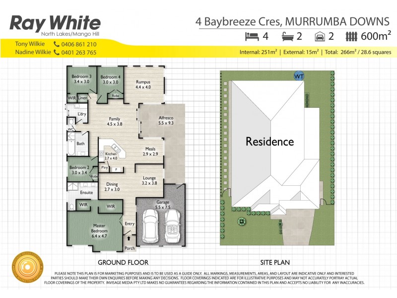 4 Baybreeze Crescent, Murrumba Downs QLD 4503 Floorplan