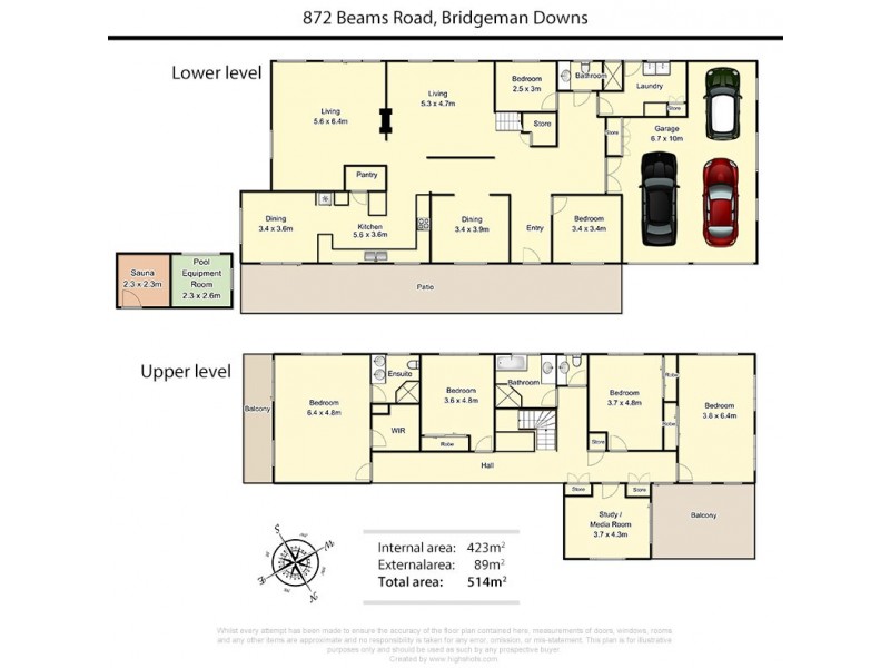 872 Beams Road, Bridgeman Downs QLD 4035 Floorplan