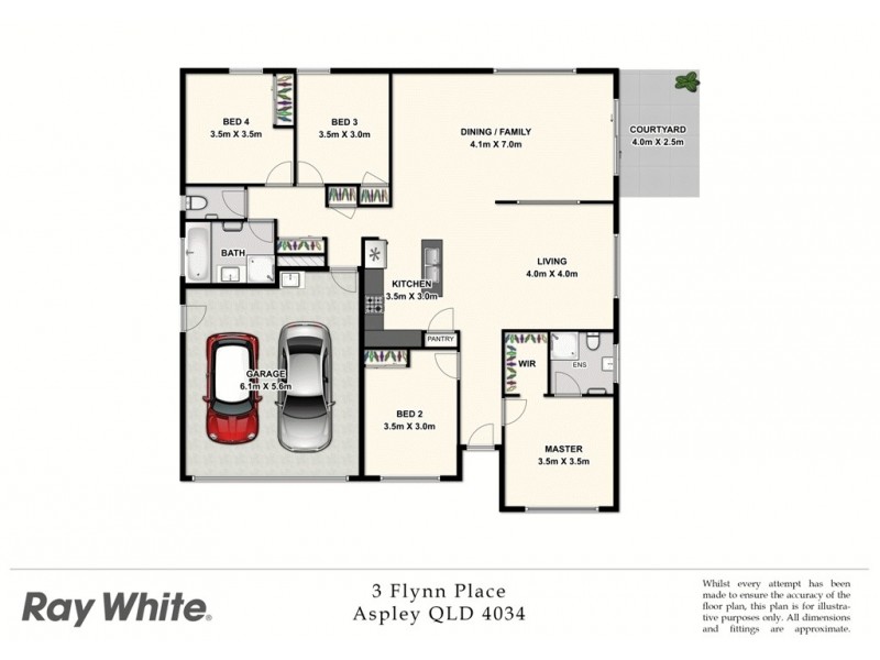 3 Flynn Place, Aspley QLD 4034 Floorplan