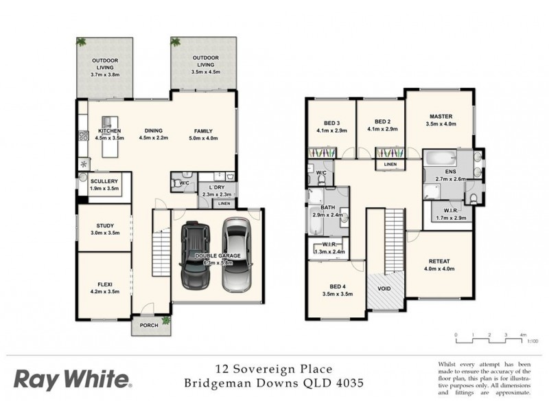 12 Sovereign Place, Bridgeman Downs QLD 4035 Floorplan