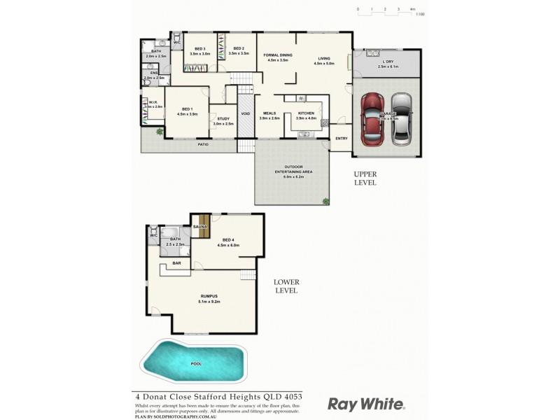 4 Donat Close, Stafford Heights QLD 4053 Floorplan
