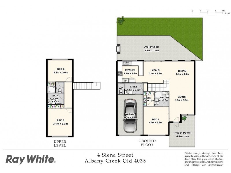 4 Siena Street Aka 4/24 Faheys Road East, Albany Creek QLD 4035 Floorplan