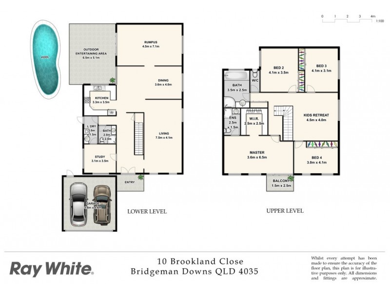 10 Brookland Close, Bridgeman Downs QLD 4035 Floorplan