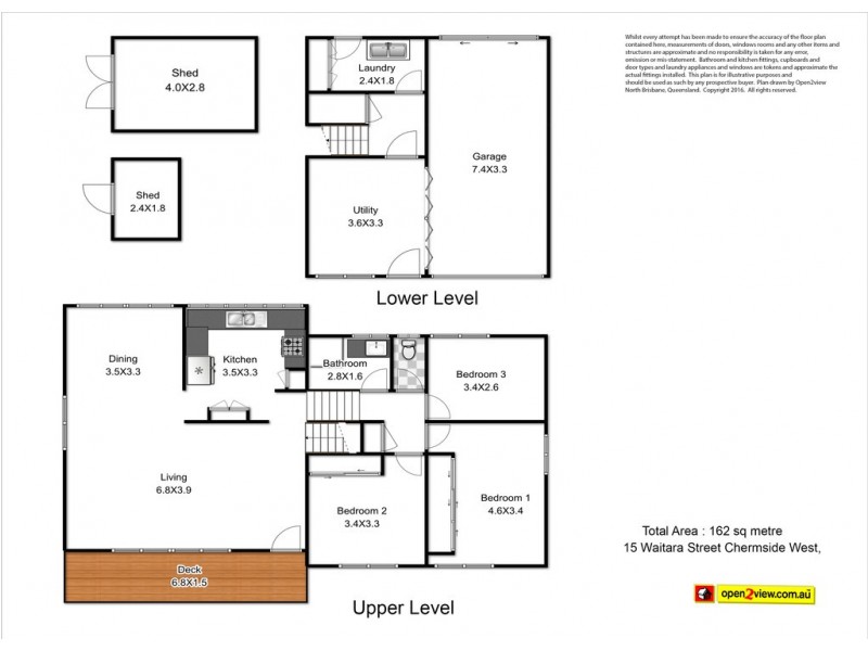 15 Waitara Street, Chermside West QLD 4032 Floorplan