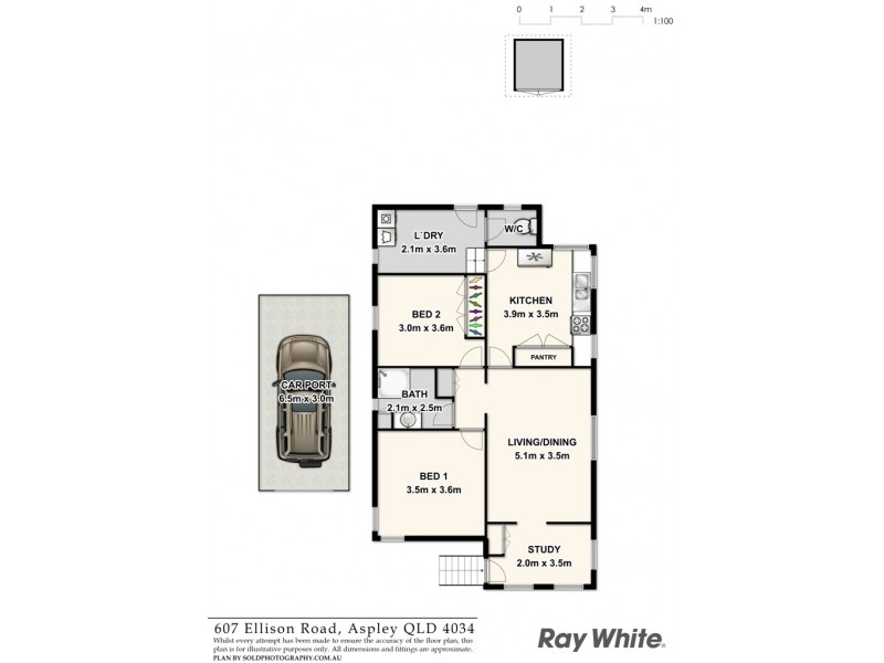 607 Ellison Road, Aspley QLD 4034 Floorplan