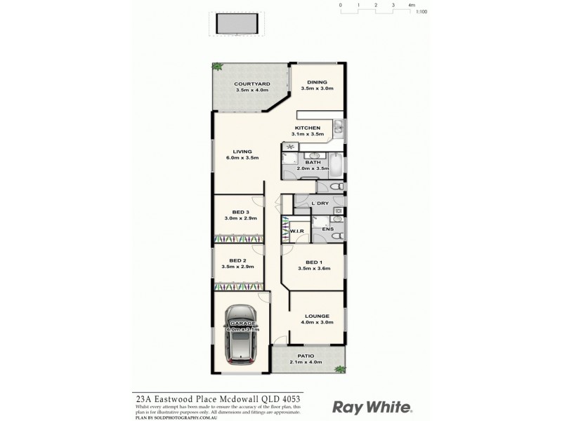 23A Eastwood Place, Mcdowall QLD 4053 Floorplan