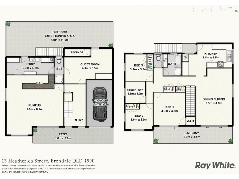 13 Heatherlea Street, Brendale QLD 4500 Floorplan