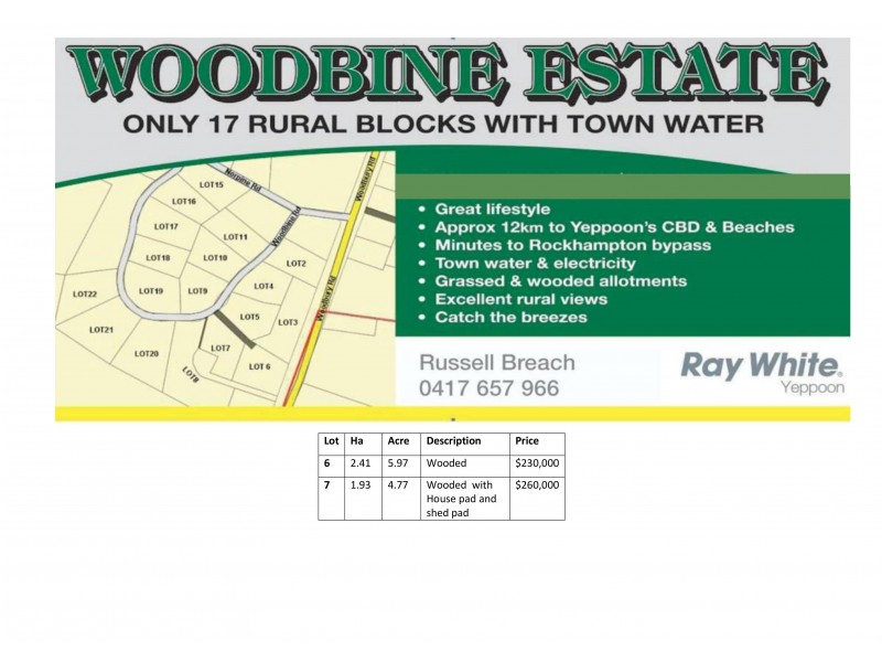 Lot  6 Woodbine Road, Bungundarra QLD 4703